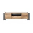 Cama WOOD RTV TV stovas / baldas garso ir vaizdo aparatūrai 1 stalčiai 2 spintos Cama WOOD RTV TV stovas / baldas garso ir vaizdo aparatūrai 1 stalčiai 2 spintos