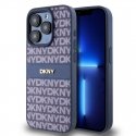 DKNY PU Leather Repeat Pattern Tonal Stripe Case for iPhone 15 P DKNY PU Leather Repeat Pattern Tonal Stripe Case for iPhone 15 P