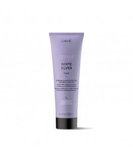 Lakme Teknia White Silver Mask - Neutralizing maska pro platinově blond a šedivé vlasy