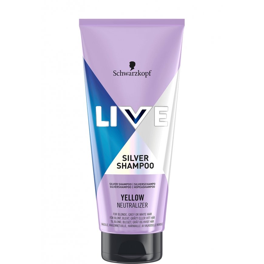 Schwarzkopf LIVE Silver Shampoo 200 ml Kuluttajille Unisex