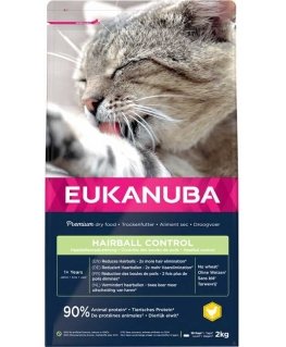 Eukanuba Euk Cat Adult Hairball Control 2kg