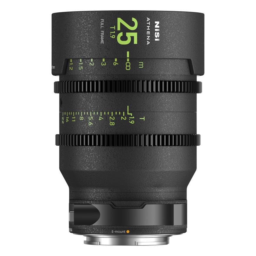 Objektyvas NiSi Cine Lens Athena Prime 25mm T1.9 E-Mount