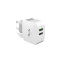 Celly TC2USBTURBO зарядное устройство для мобильных устройств Смартфон, Планшет Белый Кабель перемен Celly TC2USBTURBO зарядное устройство для мобильных устройств Смартфон, Планшет Белый Кабель перемен