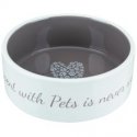 Bowl for animals, ceramic : Trixie BE NORDIC bowl, ceramic|rubbe Bowl for animals, ceramic : Trixie BE NORDIC bowl, ceramic|rubbe