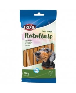 Treats for dogs : Trixie Rotolinis, poultry 12|120g.