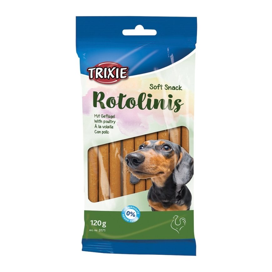 Treats for dogs : Trixie Rotolinis, poultry 12|120g.