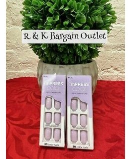 Kiss My Face ImPRESS Color Picture Purplect Nails 30 pcs