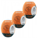 SATISFYER 3 MASTURBATOR EGGS - CRUNCHY SATISFYER 3 MASTURBATOR EGGS - CRUNCHY