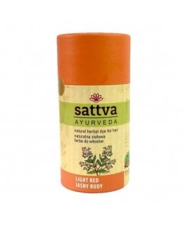 Sattva Natural Herbal Dye for Hair natural herbal hair dye Red Light 150g