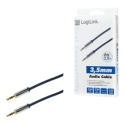 LogiLink CA10300 audio kabelis 3 m 3.5mm Zils LogiLink CA10300 audio kabelis 3 m 3.5mm Zils