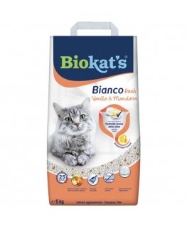 Cat litter : Gimborn Biokats Fresh Vanilla|Mandarin 5kg
