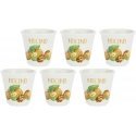 La Porcellana Bianca Set of 6 Nocino Liquorelli liqueur glasses - White, 75 ml La Porcellana Bianca Set of 6 Nocino Liquorelli liqueur glasses - White, 75 ml