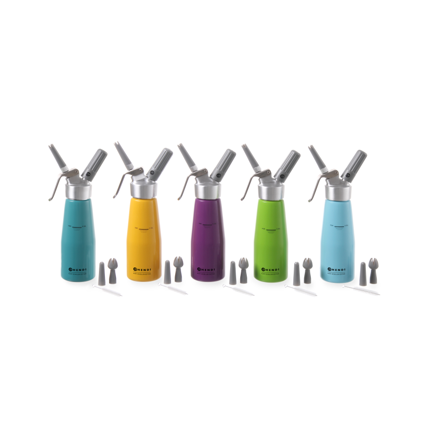 Blue Kurt Scheller Blue 0.5 l whipped cream siphon - Hendi 975862 Kurt Scheller Blue 0.5 l whipped cream siphon - Hendi 975862 – 3