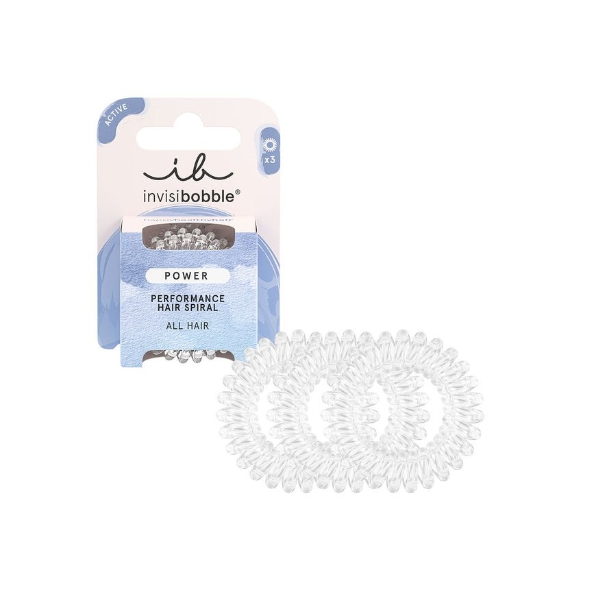 invisibobble Power Crystal Clear hair accessory Hair ribbon 3 pc(s)