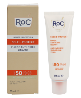 ROC Soleil-Protect Anti-Wrinkle Smoothing Fluid SPF50+, 50 ml
