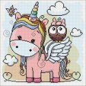Beldizart Best friends 38*38 cm WD2472 Beldizart Best friends 38*38 cm WD2472