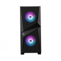 MSI MAG FORGE 100R arvutikorpus Midi Tower Must, Läbipaistev MSI MAG FORGE 100R arvutikorpus Midi Tower Must, Läbipaistev