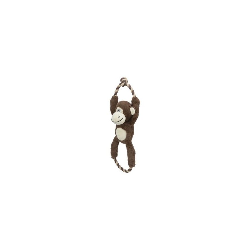 Trixie Monkey, plush/rope, 40 cm