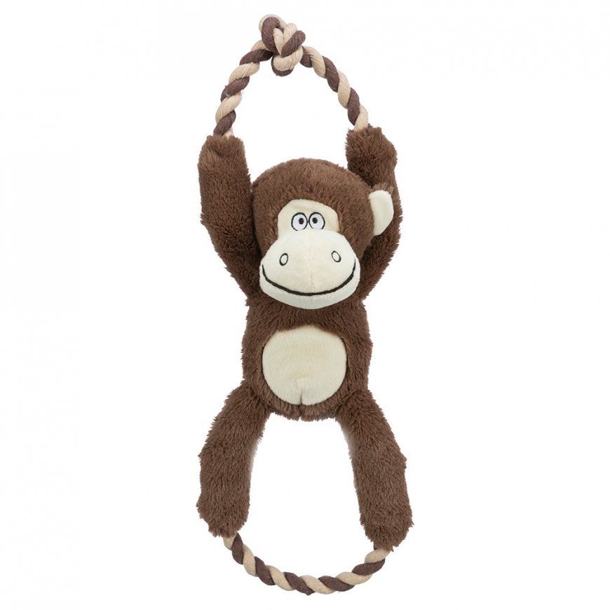Trixie Monkey, plush/rope, 40 cm – 2