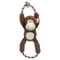 Trixie Monkey, plush/rope, 40 cm