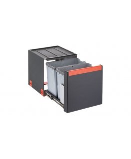 Franke Cube 40 28 L Taisnleņķa Melns