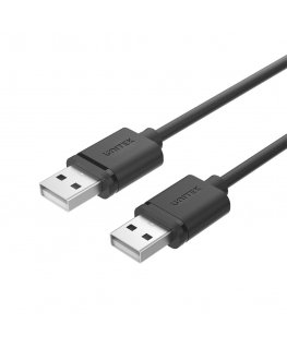 UNITEK Y-C442GBK USB-kaapeli 1,5 m USB 2.0 USB A musta