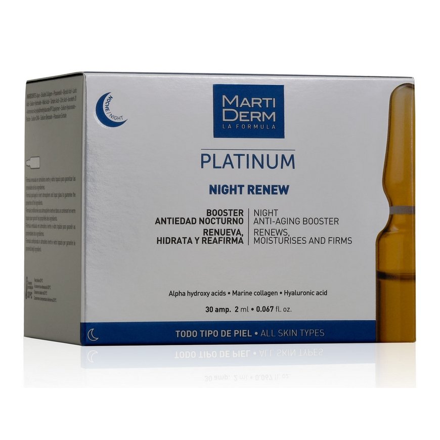 MartiDerm PLATINUM Night Renew Kasvoseerumi 60 ml