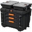 TOOLBOX XL WITH 2 DRAWERS ROC PRO GEAR
