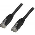 Deltaco TP-67S verkkokaapeli musta 7 m Cat6 U/UTP (UTP)