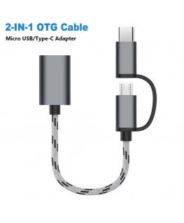 XO cable NB103 3in1 USB - Lightning + USB-C + microUSB 1,0 m 2,1