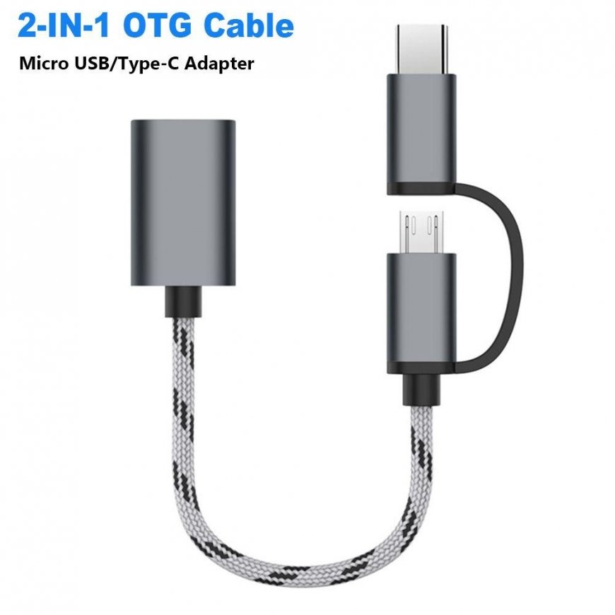 XO cable NB103 3in1 USB - Lightning + USB-C + microUSB 1,0 m 2,1