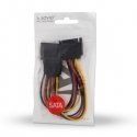 Savio Power cable SATA 15 pin (M) 2x SATA 15 pin (F) AK-17 Black Red White Yellow Black, Red, Yellow Savio Power cable SATA 15 pin (M) 2x SATA 15 pin (F) AK-17 Black Red White Yellow Black, Red, Yellow