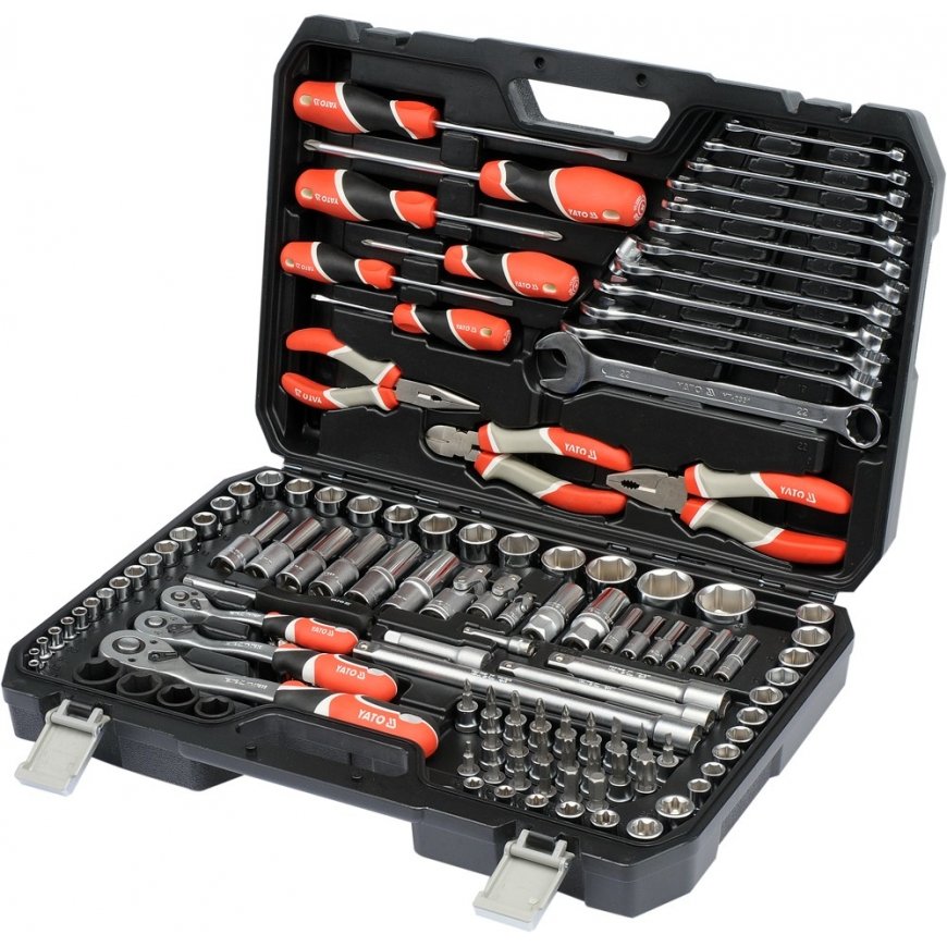 Yato YT-38881 mechanics tool set 129 tools – 2