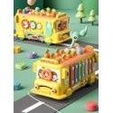WOOPIE BABY Interaktyvus Autobus Edukacyjny 6w1 Młoteczek Cymbałki +18 m