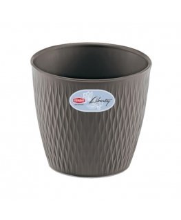 Flowerpot Liberty Ø25x23cm grey