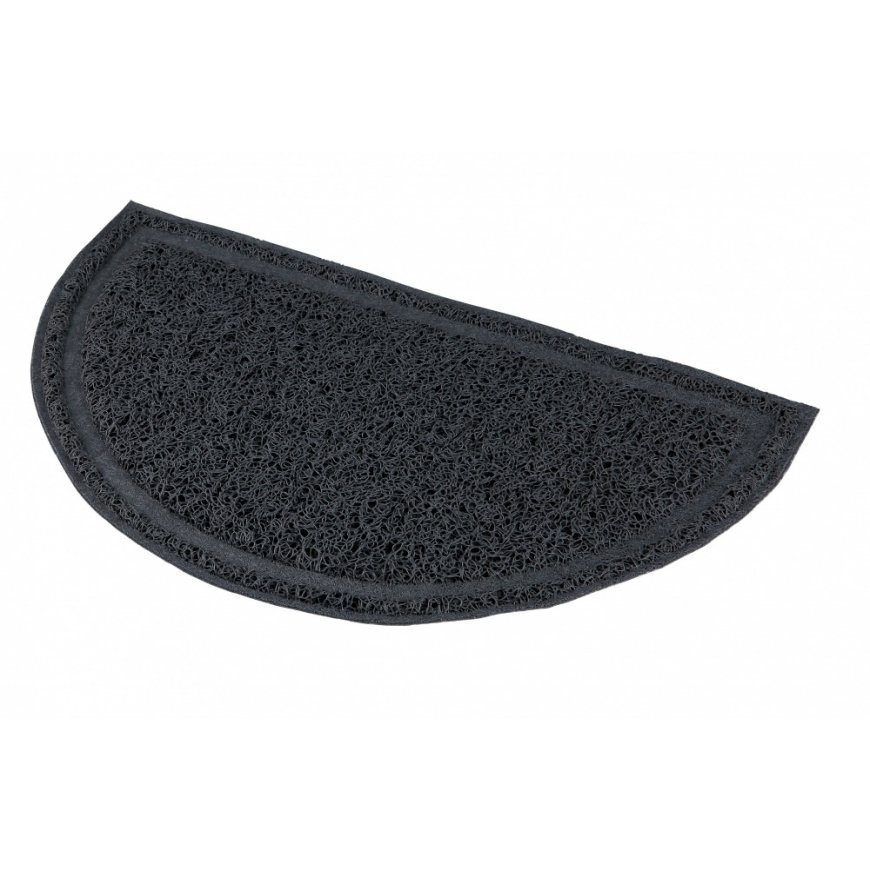 TRIXIE 40385 cat litter mat Semi-circle PVC Anthracite