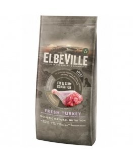 Dry food for dogs - ELBEVILLE Adult All Breeds Fresh Turkey Fit