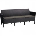 Salemo 3 Seater Sofa Brown Salemo 3 Seater Sofa Brown