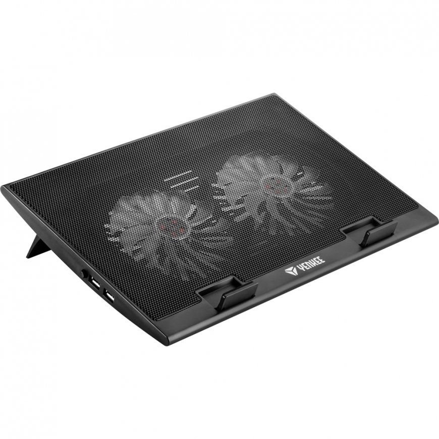 YENKEE YSN 120 подставка с охлаждением для ноутбука 43,2 cm (17") Черный, Синий – 2