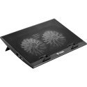 YENKEE YSN 120 atdzesējošais paliktnis portatīvajiem datoriem 43,2 cm (17") Melns, Zils YENKEE YSN 120 atdzesējošais paliktnis portatīvajiem datoriem 43,2 cm (17") Melns, Zils