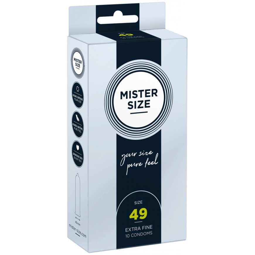 MISTER SIZE 49 10 pcs Gludi, nolīdzināti
