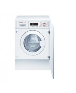 Bosch Serie 6 WKD28543 kuivaava pyykinpesukone Kiinteä Edestä täytettävä Valkoinen E