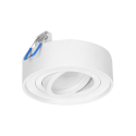 Orno SORMUS R decorative frame for spotlight fittings, MR16 / GU10 max 50W, adjustable, circle, white Orno SORMUS R decorative frame for spotlight fittings, MR16 / GU10 max 50W, adjustable, circle, white