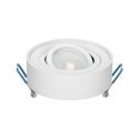Orno SORMUS R decorative frame for spotlight fittings, MR16 / GU10 max 50W, adjustable, circle, white Orno SORMUS R decorative frame for spotlight fittings, MR16 / GU10 max 50W, adjustable, circle, white