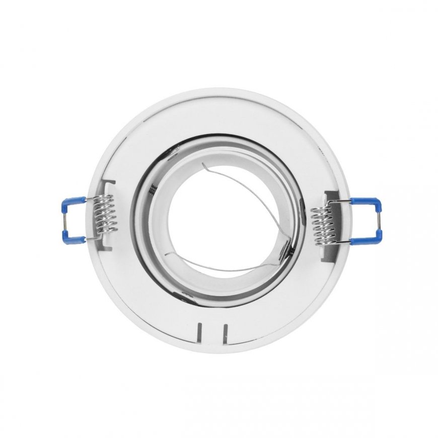 Orno SORMUS R decorative frame for spotlight fittings, MR16 / GU10 max 50W, adjustable, circle, white – 5