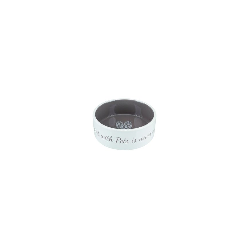 Bowl for animals, ceramic : Trixie Junior ceramic bowl, 0.3 l|ø