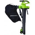 Akumuliatorinis lapų pūstuvas Greenworks GD40BVII 40 V (be akumuliatoriaus ir pakrovėjo) Akumuliatorinis lapų pūstuvas Greenworks GD40BVII 40 V (be akumuliatoriaus ir pakrovėjo)