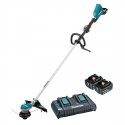 Makita DUR368LPT2 триммер для травы / кустов 35 cm Аккумулятор Черный, Синий