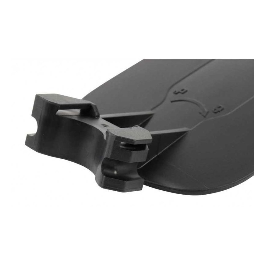 ZEFAL SHIELD S20 galinis purvasargis, juoda