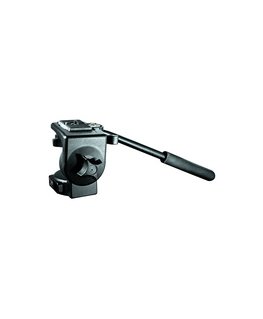Manfrotto Micro Fluid Video Head + QRCP tripod head Black Aluminium